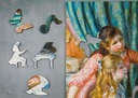 Drevené puzzle Renoir Dievčatá pri klavíriA3 Vek dieťaťa 4 roky +