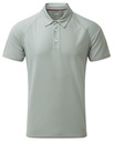 KOSZULKA POLO UV TEC KRÓTKI RĘKAW MĘSKA SZARA XL