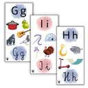 АЛФАВИТ Карточки x32 Буквы для детей Чтение