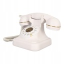 РЕТРО СТАЦИОНАРНЫЙ ТЕЛЕФОН ДЛЯ ПОЖИЛЫХ, БЕЛЫЙ
