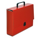 Портфель VAUPE CLASSIC с ручкой, 8 см, красный