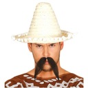 Соломенная шляпа MINI SOMBRERO белая MEXICANA