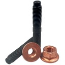Шпилька + гайка М7х1,0х44