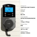 ЗАРЯДНИЙ ПРИСТРІЙ EV WALLBOX TYPE 2 22KW WIFI3 ФАЗ 32A IP66 SMART STACJA LADOWANIA  (18436017255) фото min 15