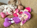 Большая тряпичная кукла с именем, мягкая игрушка, поет, разговаривает, 38 см