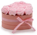 Цветочная коробка Soap Flowers - 13 розовых роз