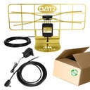 САМАЯ МОЩНАЯ ВНУТРЕННЯЯ АНТЕННА DVB-T2 FORTIS 4K LTE GOLD GLAMOUR