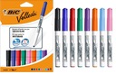 НАБОР СУХОГО Стираемых маркеров BIC VELLEDA ДЛЯ ДОСОК, 8 ЦВЕТОВ, НАБОР