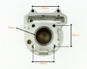 ЦИЛІНДР 4T GY6 50CCM (39MM) (SW.13MM) KPL. ROMET, BENZER, BARTON, ZIPP, J  (18859492539) фото min 7