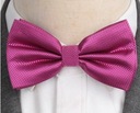 MGJ -3-МУЖСКОЙ ГАЛСТУК-БАБОЧКА ДЛЯ КОСТЮМА- ФУКСИЯ