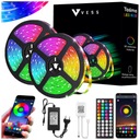 ЦВЕТНАЯ СВЕТОДИОДНАЯ ЛЕНТА RGB 15M ПРИЛОЖЕНИЕ ДЛЯ УПРАВЛЕНИЯ МУЗЫКОЙ ПО BLUETOOTH ДИСТАНЦИОННОЕ ПРИЛОЖЕНИЕ