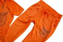 VÝPREDAJ LETTICIA VELÚROVÁ TEPLÁKOVÁ SÚPRAVA LIMITED Dominujúca farba oranžová