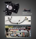 PROJECTEUR PHARE JEU VLAND COMPLET LED NEON TUNING FORD F150 F-150 XII MK12 08-photo 11
