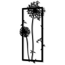 Ажурная картина Настенное украшение Панно Одуванчик