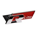 ЭМБЛЕМА ЗНАЧКА VW RLINE R LINE НА ПЕРЕДНЕЙ РЕШЕТКЕ!