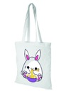 Bunny Ramen nákupná taška biela