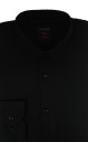 ЧЕРНАЯ МУЖСКАЯ РУБАШКА С ДЛИННЫМ РУКАВОМ REGULAR CLASSIC ELEGANT L E12