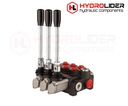 Hydraulický rozvádzač 3 sekčný 40 l/min 3P40 originálny Hydrolider Katalógové číslo dielu 1.10.01.030