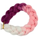 СИНТЕТИЧЕСКИЕ волосы для косичек ЦВЕТНЫЕ косички НАРАЩИВАНИЕ ВОЛОС ОМБРЕ