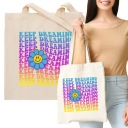 Бежевая эко-сумка на весну KEEP DREAMING Выкройки