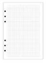 #32 Вкладыш для планировщика А5, 20 шт. СЕТКА