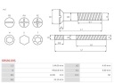 КОМПЛЕКТ NAPRAWCZY, ГЕНЕРАТОР AS-PL SRS9103S  фото 7