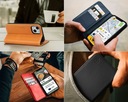 Etui SHIELDON Leather Case do iPhone 13 Kolor brązowy