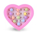 Рождественские кольца для девочек устанавливают 12 шт.