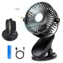 МАЛЕНЬКИЙ ПОРТАТИВНЫЙ НАСТОЛЬНЫЙ ВЕНТИЛЯТОР С ЗАЖИМОМ ДЛЯ ДЕТСКОЙ КОЛЯСКИ