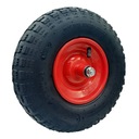 ПОЛНОЕ РЕЗИНОВОЕ КОЛЕСО С ОСЬЮ 4.00-6 6PR