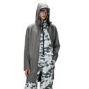 Unisex bunda Rains Grey XS Dominujúca farba sivá