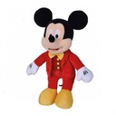 SIMBA DISNEY Maskotka Myszka Mickey w połyskującym czerwonym smokingu 25cm Certyfikaty, opinie, atesty CE