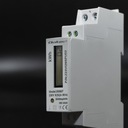 Однофазный счетчик энергопотребления на DIN-рейку 230В LCD 1P Slim