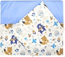 Pościel do łóżeczka Next2Me 4el MISIE+NIEB.