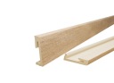 Плинтус Solid Oak из ПВХ, 60 мм, ALPHA, 2,2 м, декоративный плинтус AP6135