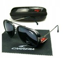 Carrera okulary w stylu Retro oryginalne matowe