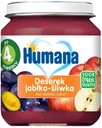 HUMANA ДЕСЕРТ ПОСЛЕ 4 МЕСЯЦЕВ ЯБЛОЧНО-СЛИВА 125Г