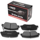 ТОРМОЗНЫЕ КОЛОДКИ DACO HYUNDAI I30 11- ПЕРЕДНИЕ