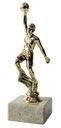 Statuetka KOSZYKÓWKA KOSZYKARZ 20 cm + GRAWER M1