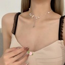 New Fashion Luxury Pearl Choker Necklace Clavicle Marka Oulm