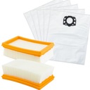 5 сумок + ФИЛЬТР для Karcher WD6 WD 4 WD 5 MV 4 MV6