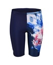 Spodenki treningowe Arena Boy's Waves Breaking Swim Jammer 8-9 (128) Kolor niebieski