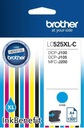 Чернильный картридж Brother LC525XLC LC-525XLC синий (голубой)