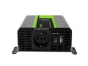 Automobilový menič PRO invertor GreenCell 12V 230V 500W 1000W USB EAN (GTIN) 5907813963650