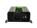 Автомобильный преобразователь PRO инвертор GreenCell 24V 300W 600W USB для грузовика