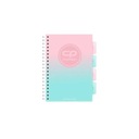 БЛОКНОТ B5 COOLPACK GRADIENT STRAWBERRY