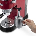 Tlakový a překapávací kávovar De'Longhi EC685R 1350 W červený Hmotnosť (s balením) 4 kg