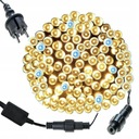 ТЕПЛЫЕ БЕЛЫЕ РОЖДЕСТВЕНСКИЕ ОГНИ 200 СВЕТОДИОДНЫХ ВСПЫШОК 15м