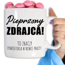 BÖGRE FEHÉR HATALMAS 890ML KOLLÉGANŐNEK AJÁNDÉKBA A MUNKAHELYRE BÚCSÚ WZ