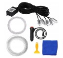 НАКЛАДКА SWIETLNA LED (СВІТЛОДІОД) RGB 6M DO АВТО AMBIENT APKA + ПУЛЬТ СЕТ X  (18263641349) фото min 7